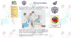 Desktop Screenshot of firstaidacademy.co.za